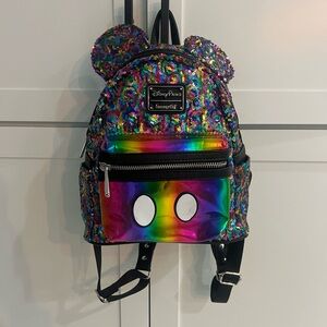 Rainbow Disney Loungefly Backpack